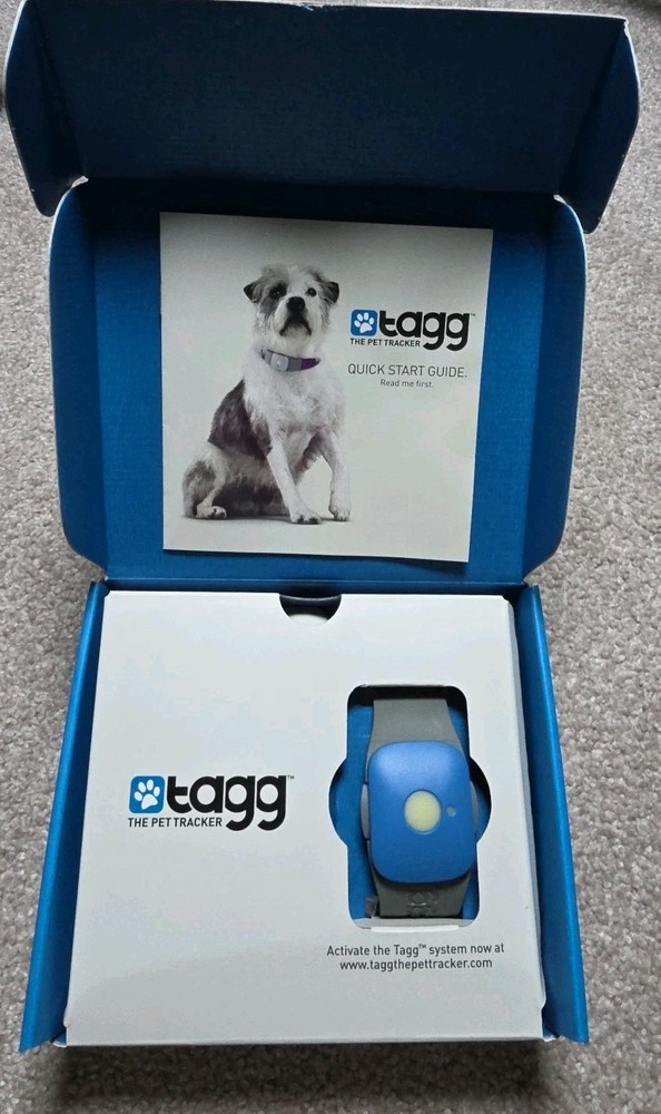 TAGG- THE PET TRACKER MASTER KIT, BLUE, OPEN BOX