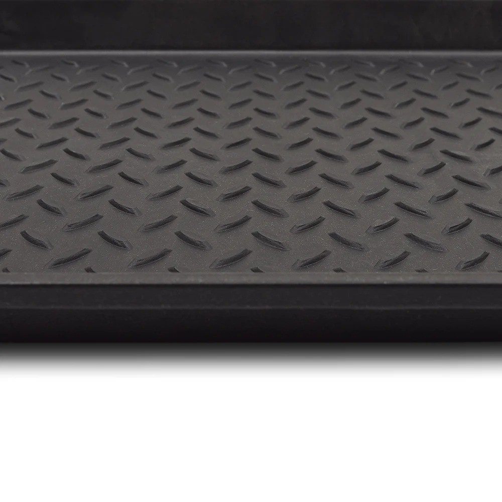 Diamond Pattern Rubber Boot Tray Durable Waterproof Shoe Mat for Entryway