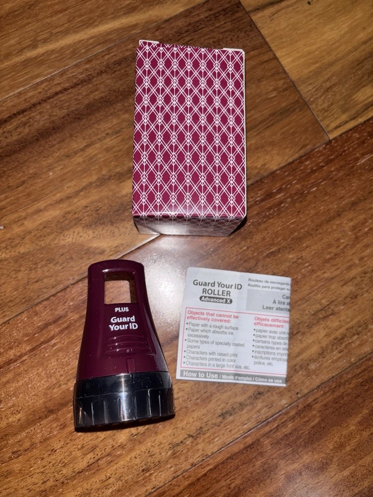 Guard Your ID Roller Advanced X Open Box New
