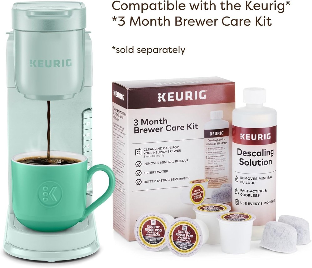 K-Express Single Serve K-Cup Pod Coffee Maker, 3 Brew Sizes, Strong Button Fe...