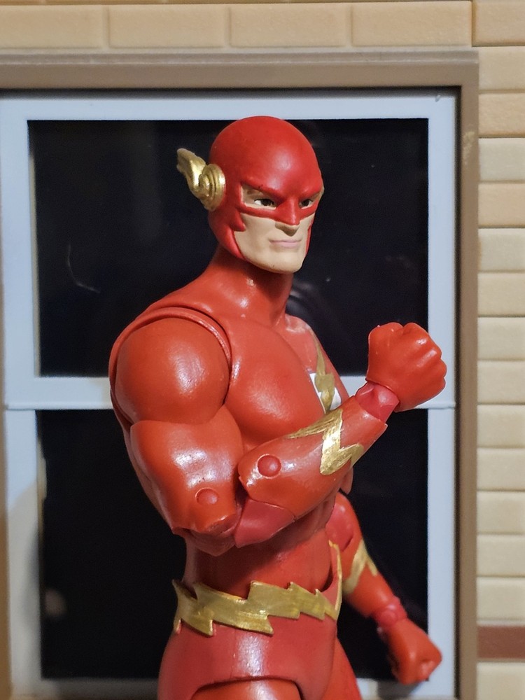 Mcfaralane John Wesley Shipp Flash 90's Custom Head