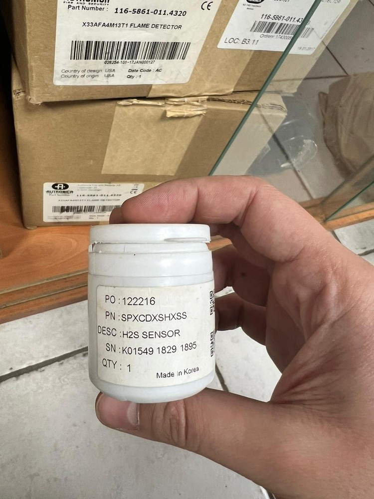 122216 SPXCDXSHXSS H2S SENSOR