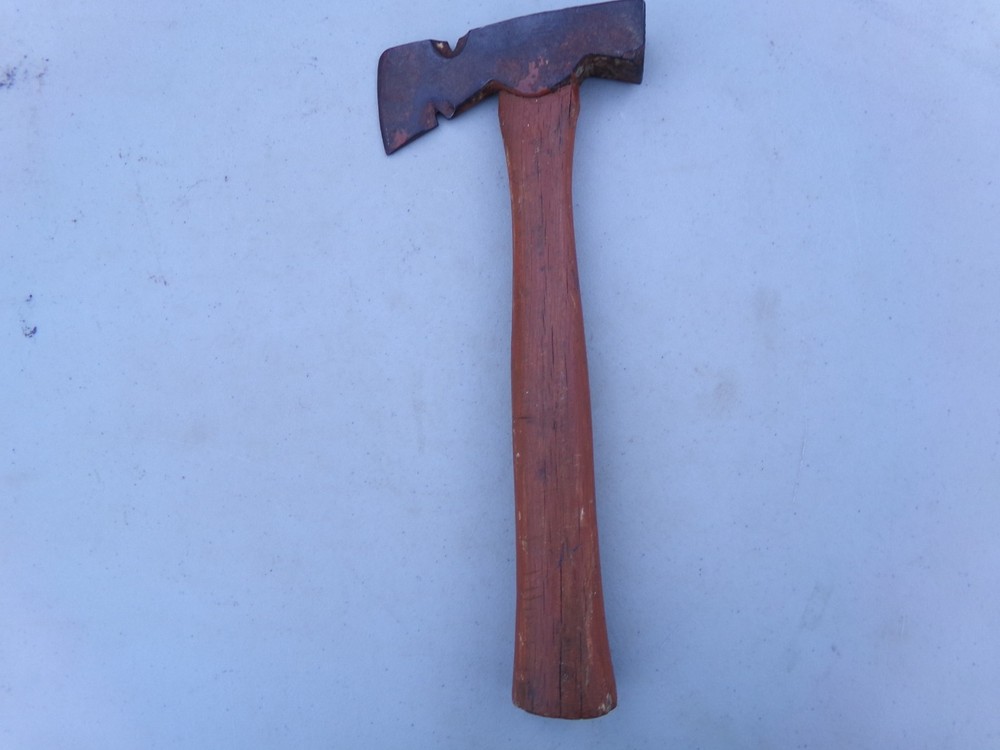 Roofing Hatchet Hammer Double Nail Puller Waffle End Vintage Tool