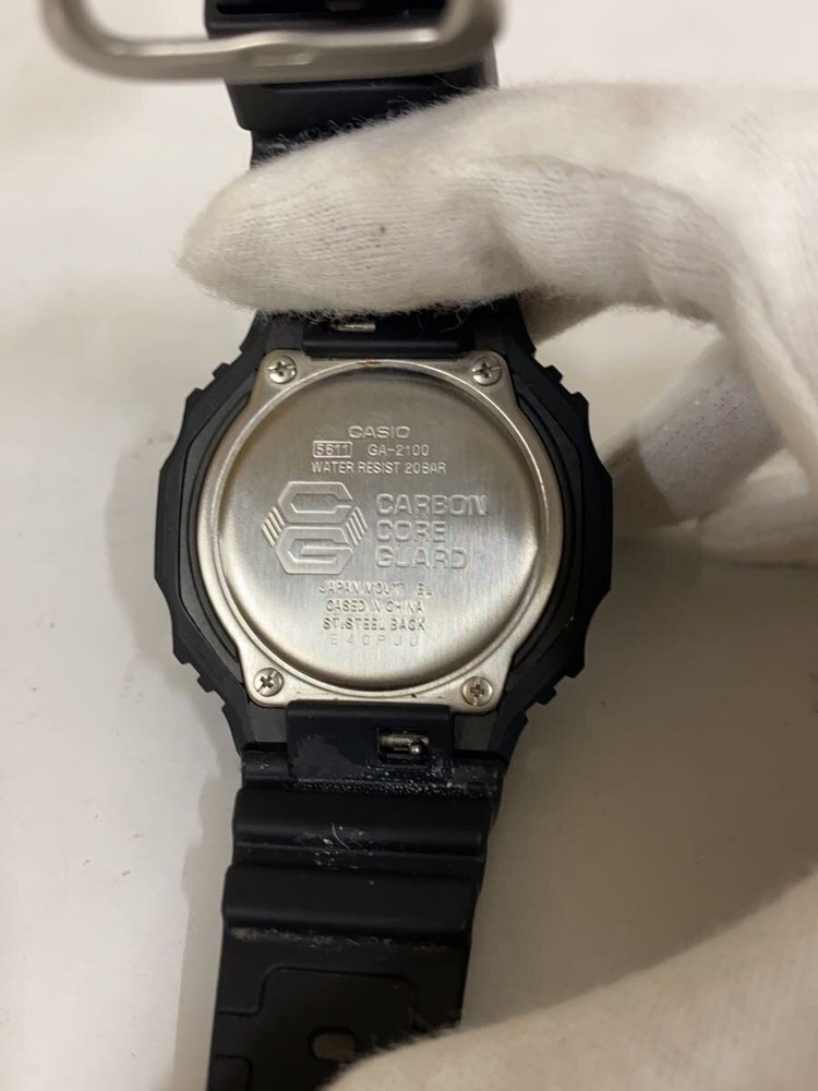 CASIO Quartz Watch G SHOCK Digital Analog BLK BLK
