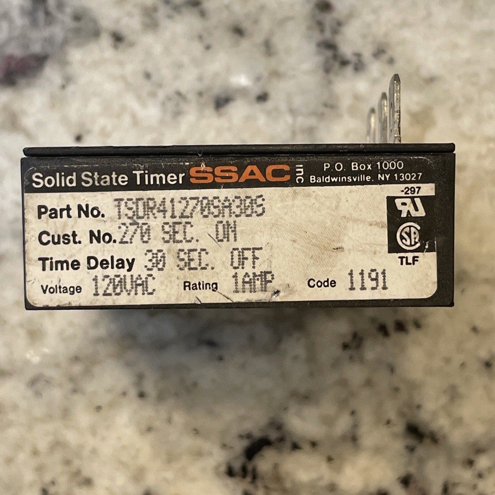 SSAC TSDR41270SA30S SOLID STATE TIMER