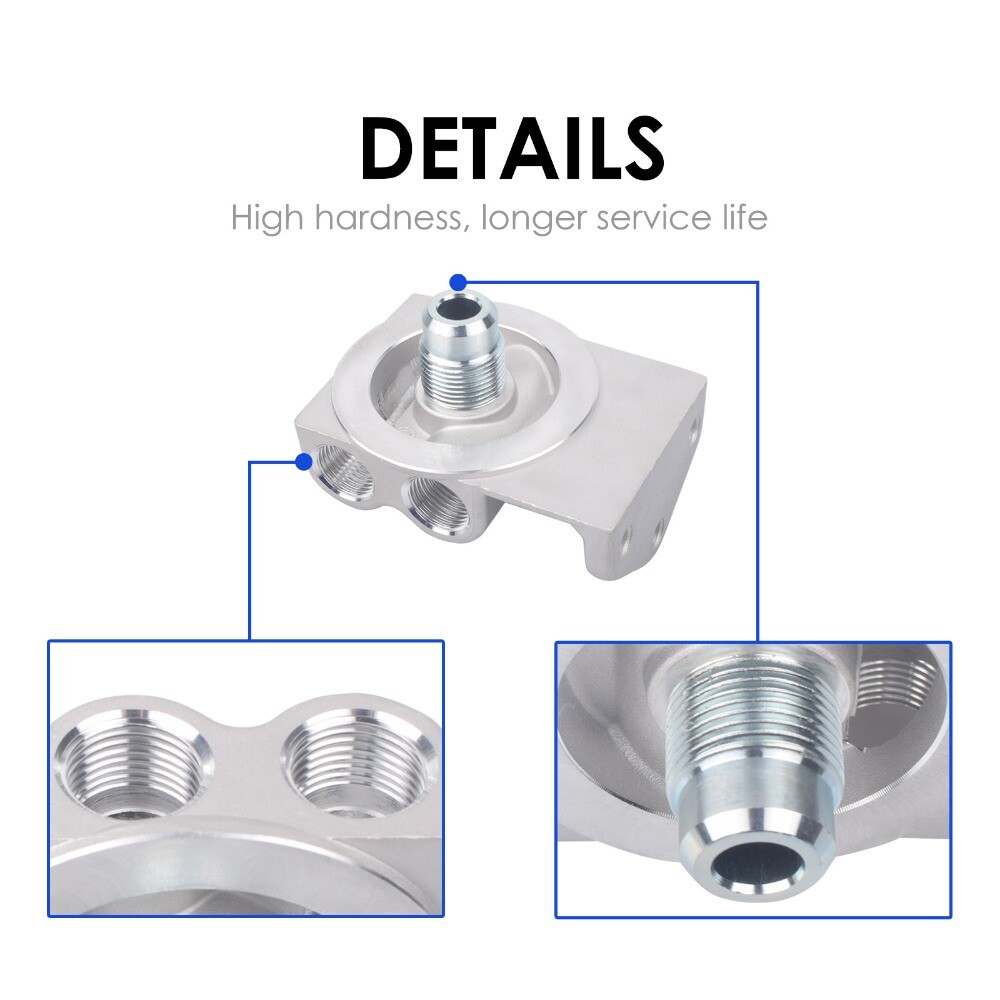 4770 / WIX 24770 Diesel Fuel Filter Remote Mount Base For CAT 1R-0749 1R-0750