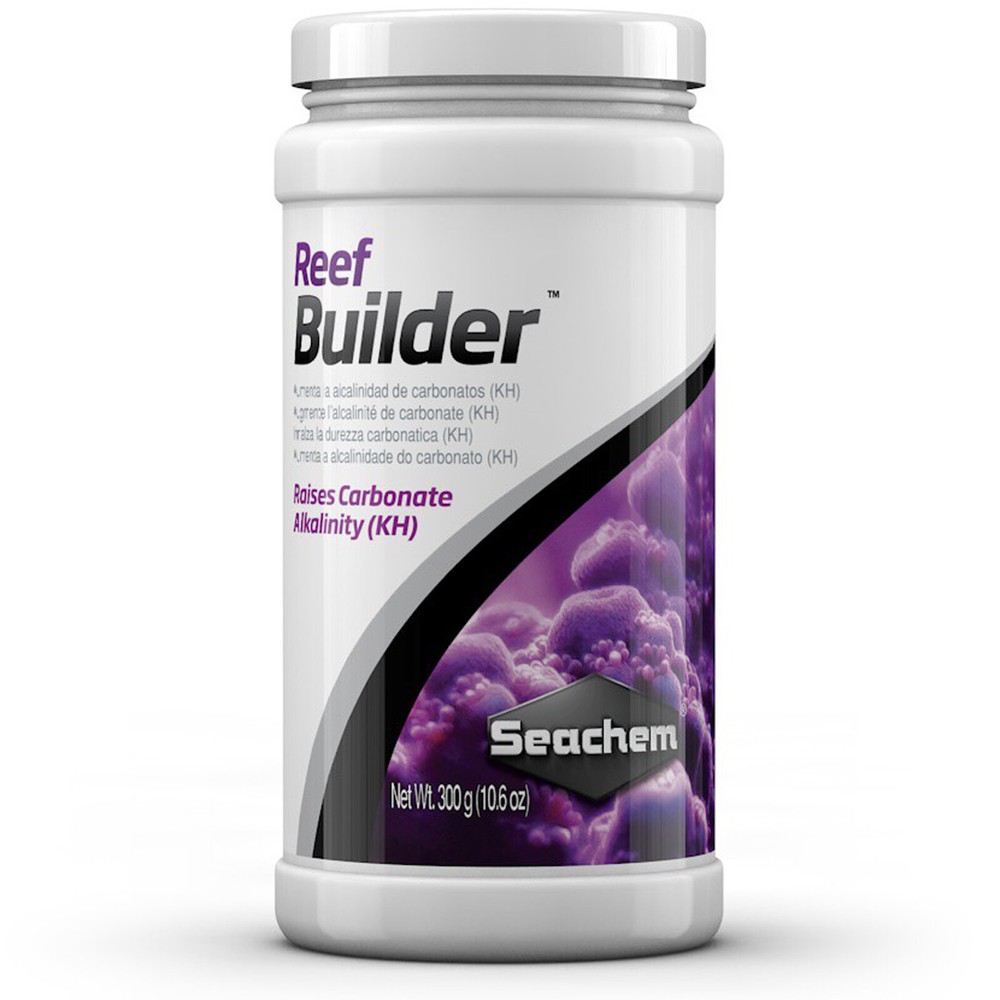 Seachem Reef Builder 300 grams Powder Alkalinity KH Buffer for Reef Aquariums