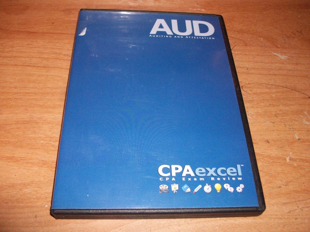 CPA Excel Exam Review Auditing And Attestation (4-CD Set 2007) Learning System