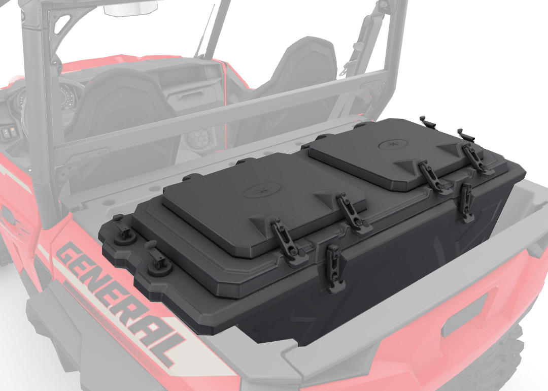 2016-2026 OEM Polaris General 1000/General XP 1000 Lock&Ride Cargo Box - 2881527
