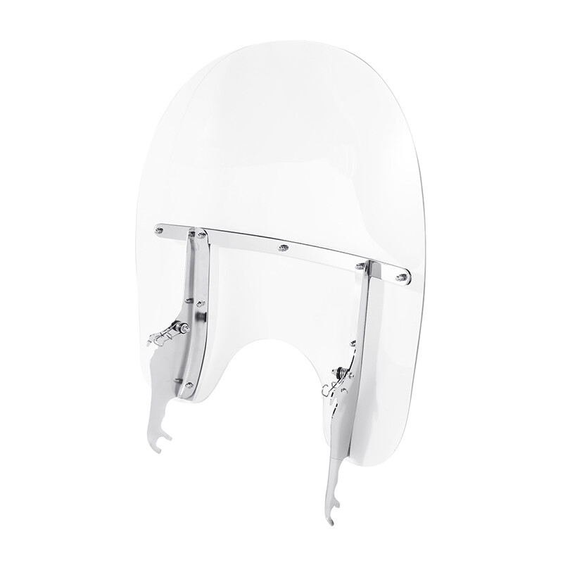 QUICK DETACH Clear Windshield Screen Fit For Harley Davidson Softail FLST FLSTC