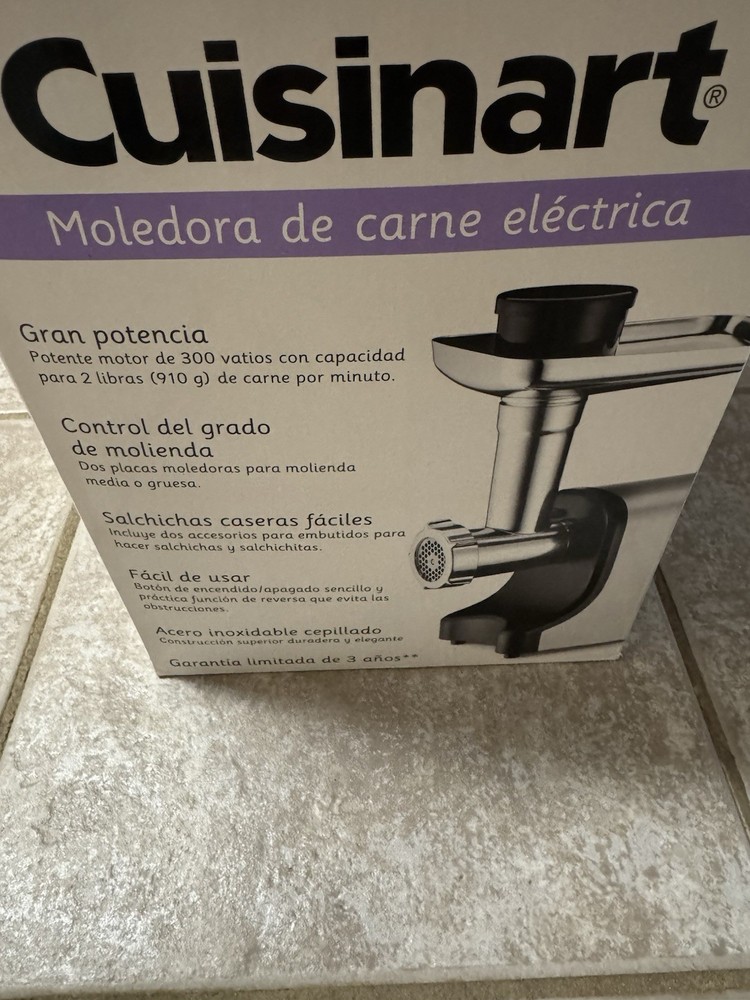 CUISINART ELECTRIC MEAT GRINDER - MG100