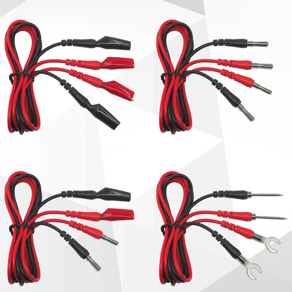 18Pcs/Set Multimeter Probe Silicone Test Lead Tool