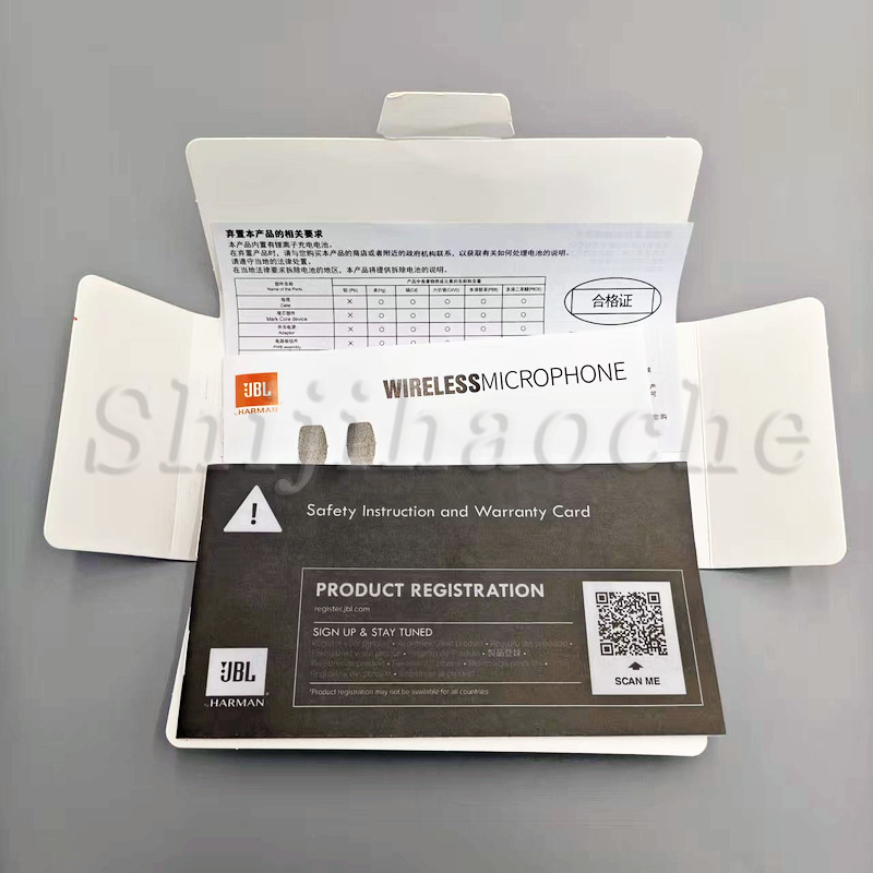 JBLWIRELESSMICAM 2 Wireless Dynamic Microphones with Receiver US