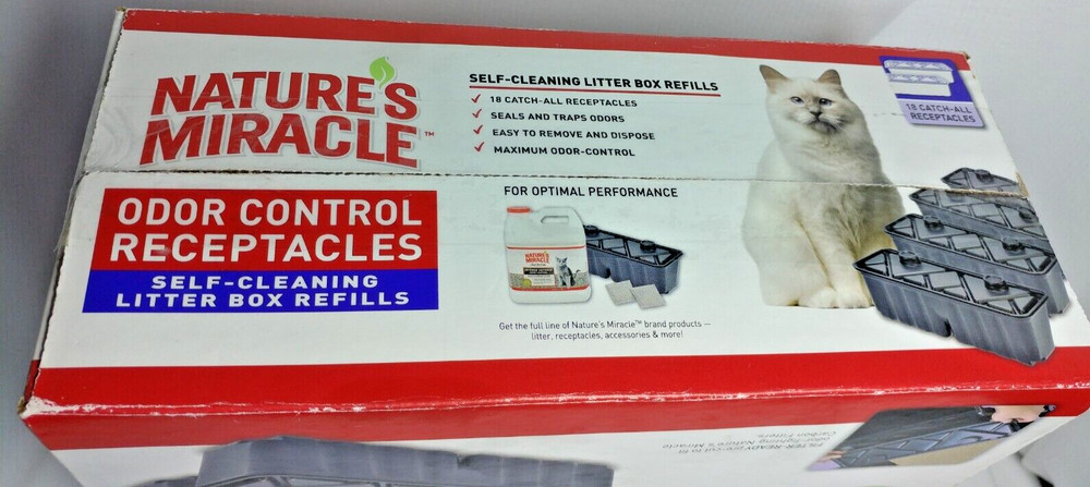 Nature’s Miracle Odor Control Receptacles First Gen 18 Count NOB