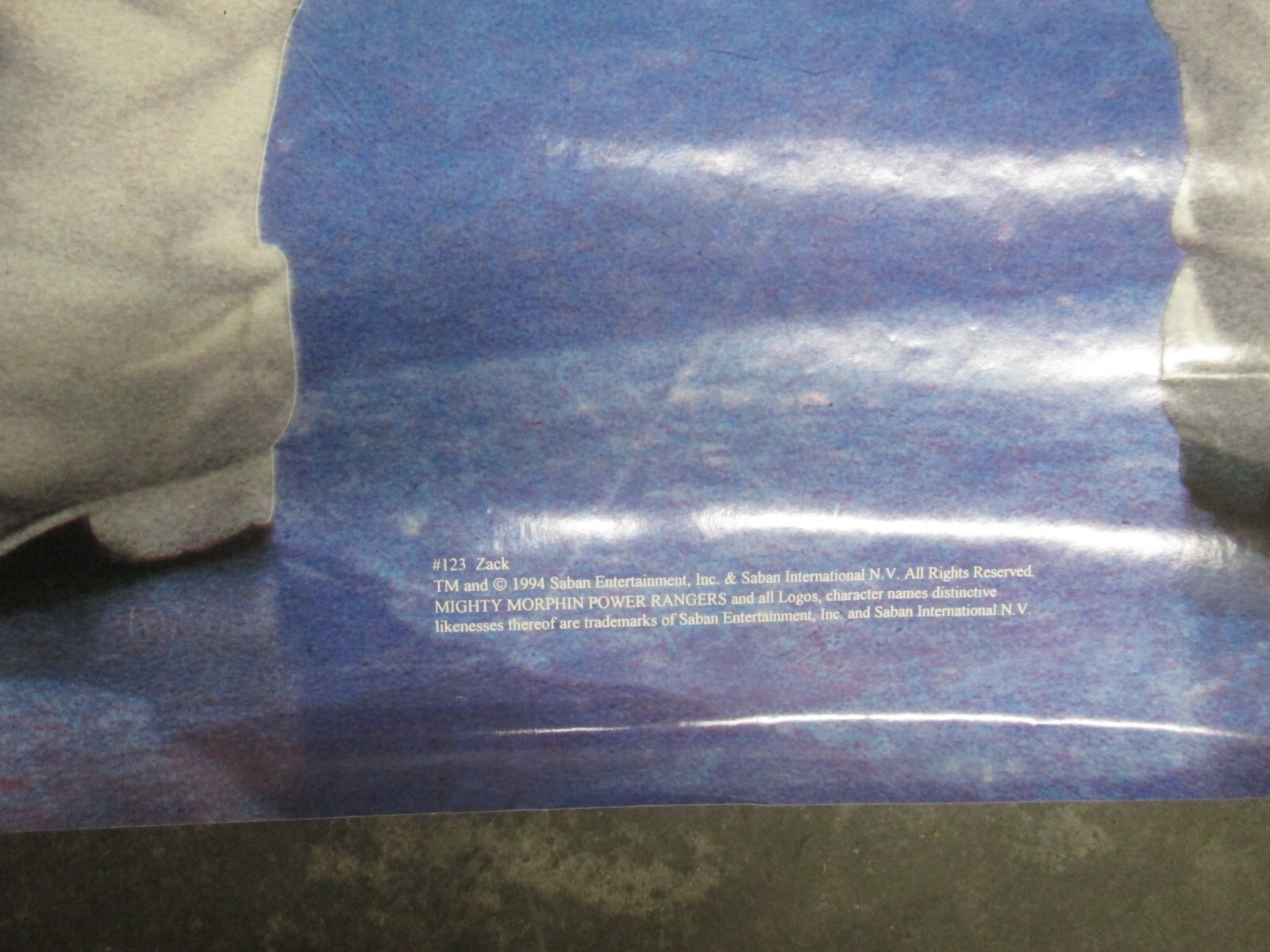 Zack Mighty Morphen power rangers 1994 large door Poster C2436