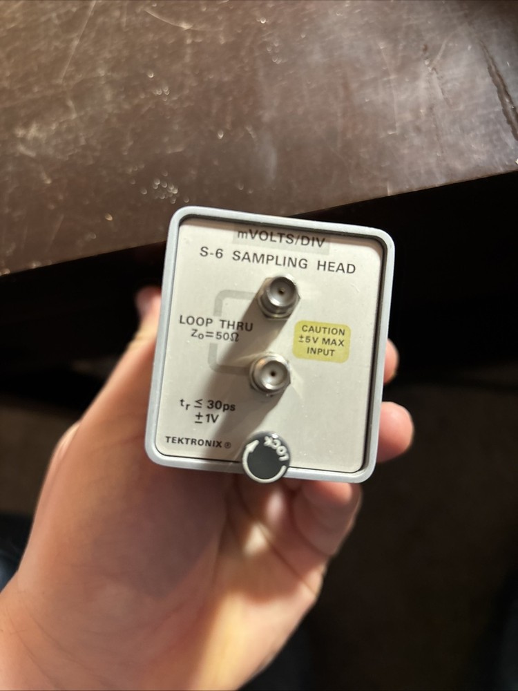 Tektronix S-6 Sampling Head  7000 series oscilloscopes