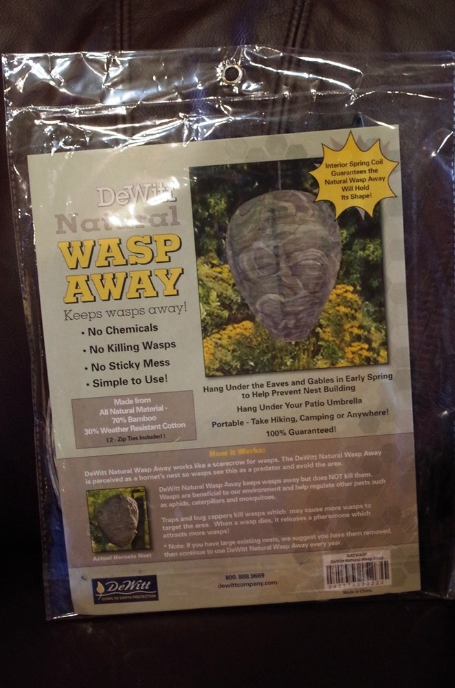 DEWITT NATURAL WASP AWAY - 4 PACK