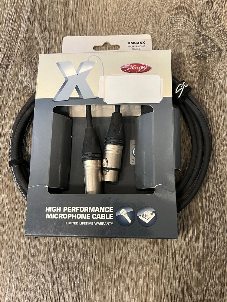 Stagg Ten Foot Microphone Cable XMC3XX