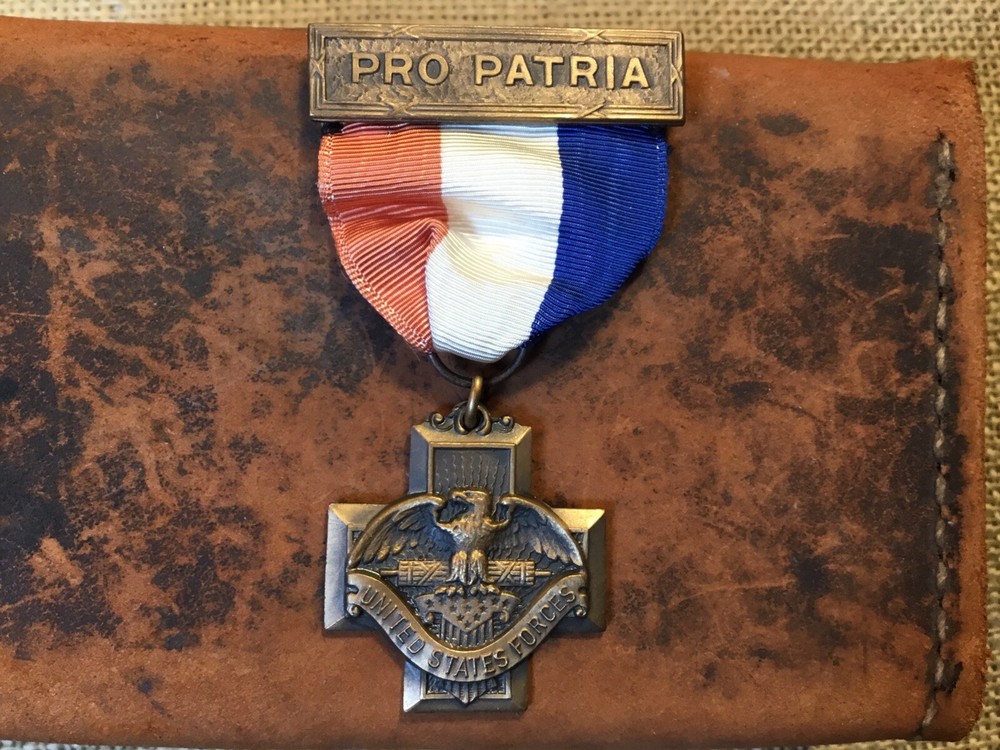 ORIGINAL WWII BARNSTABLE MASS MEDAL