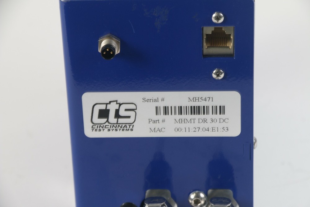 Cincinnati Test Systems CTS MHMT DR 30 DC Leak Test Instrument