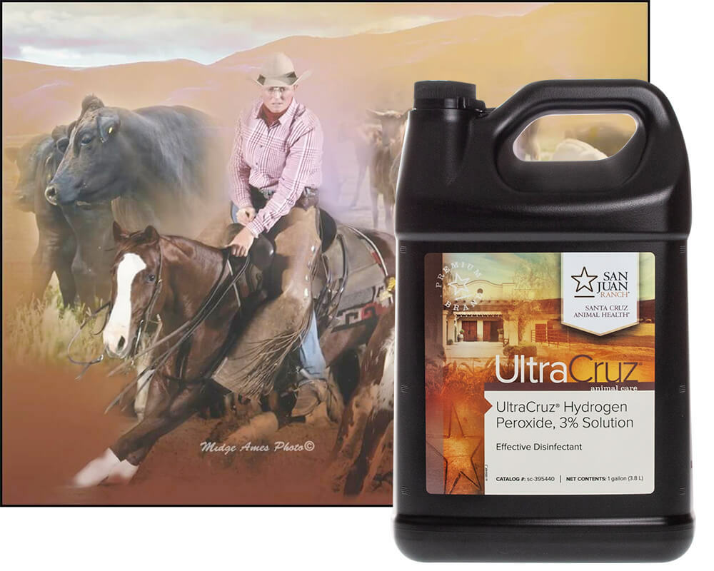 UltraCruz Hydrogen Peroxide, 3%, 4 x 1 Gallon