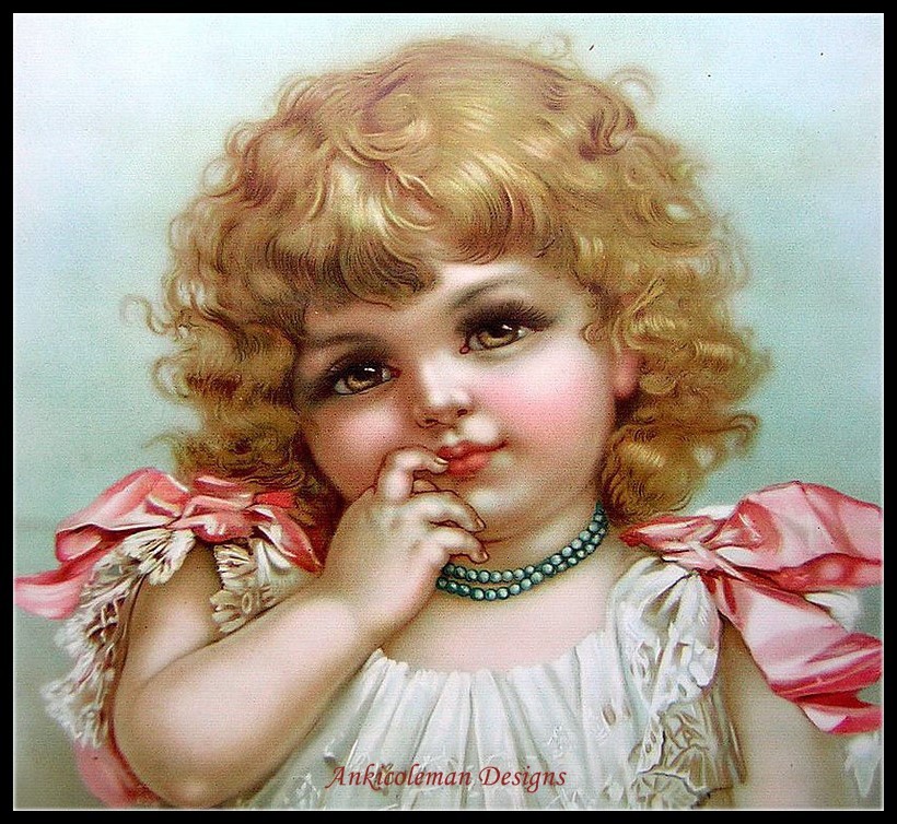 Chart Needlework - Counted Cross Stitch Patterns - Sweet Girl