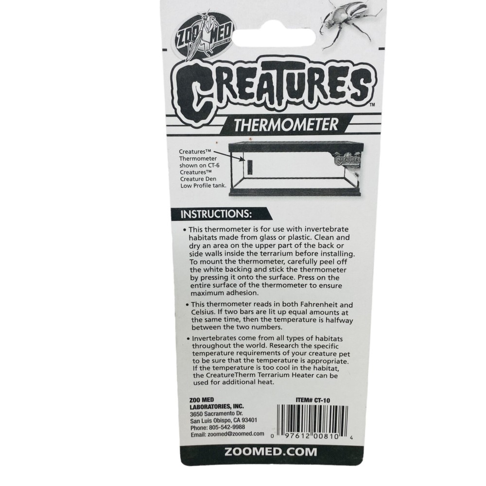 Zoo Med Creatures Thermometer