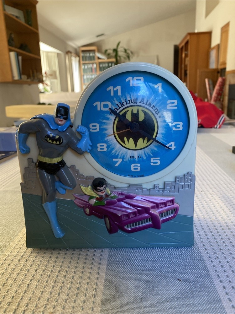 1974 Janex talking Batman alarm clock (not working)