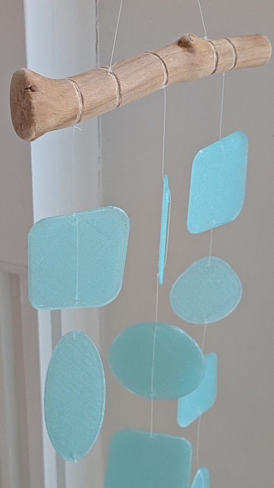 Sea Glass Inspired Suncatcher