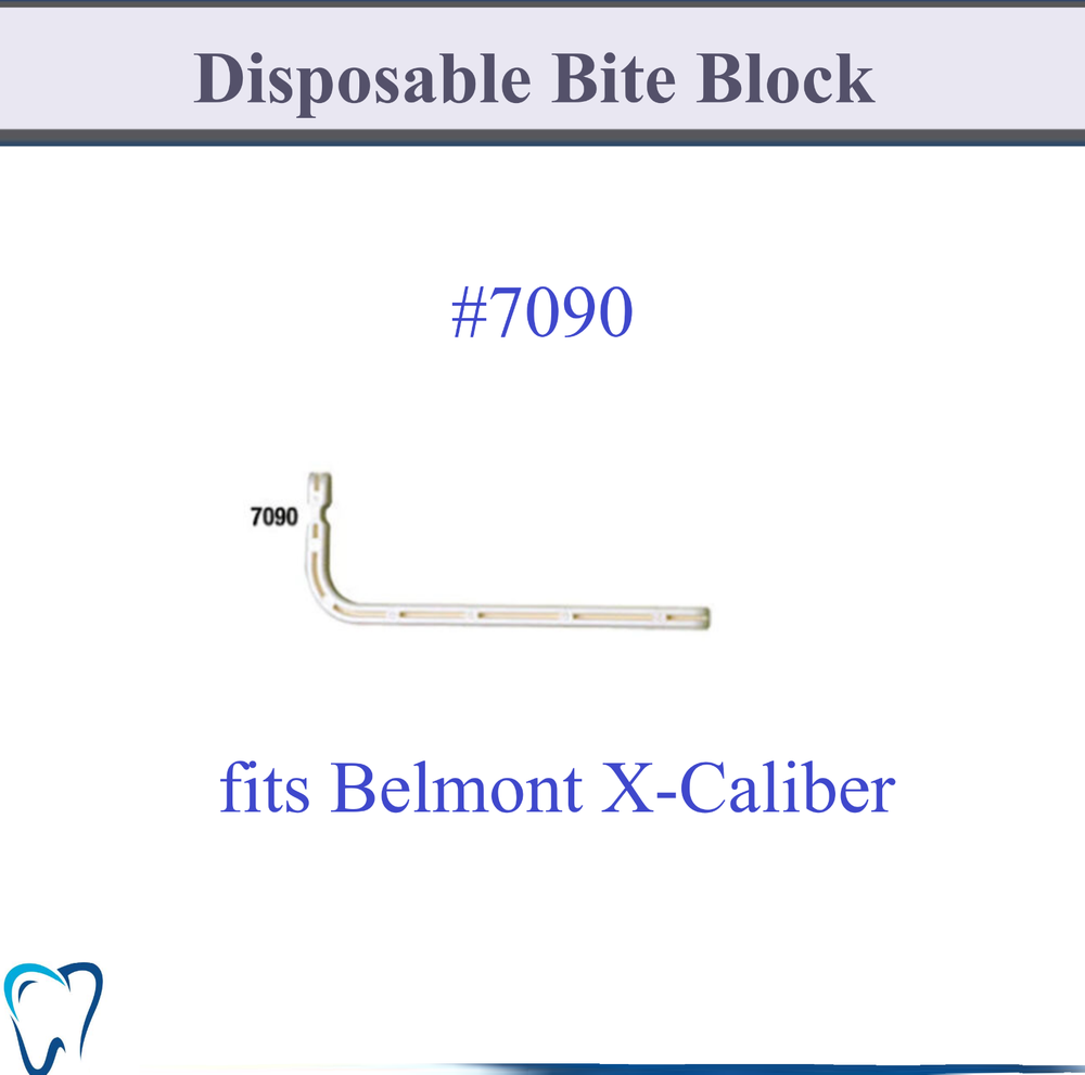 Panoramic X-ray Machine Disposable bite blocks All Models, Gendex, Belmont, 7095
