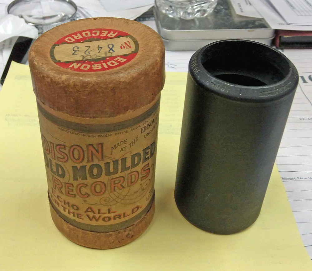 EDISON CYLINDER RECORD #8423 - ECHO ALL OVER THE WORLD