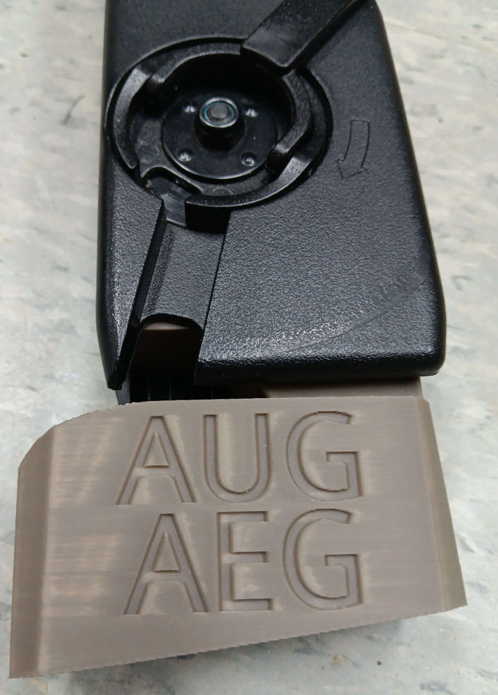 Airsoft AUG AEG Odin Speedloader Adapter (Tan)