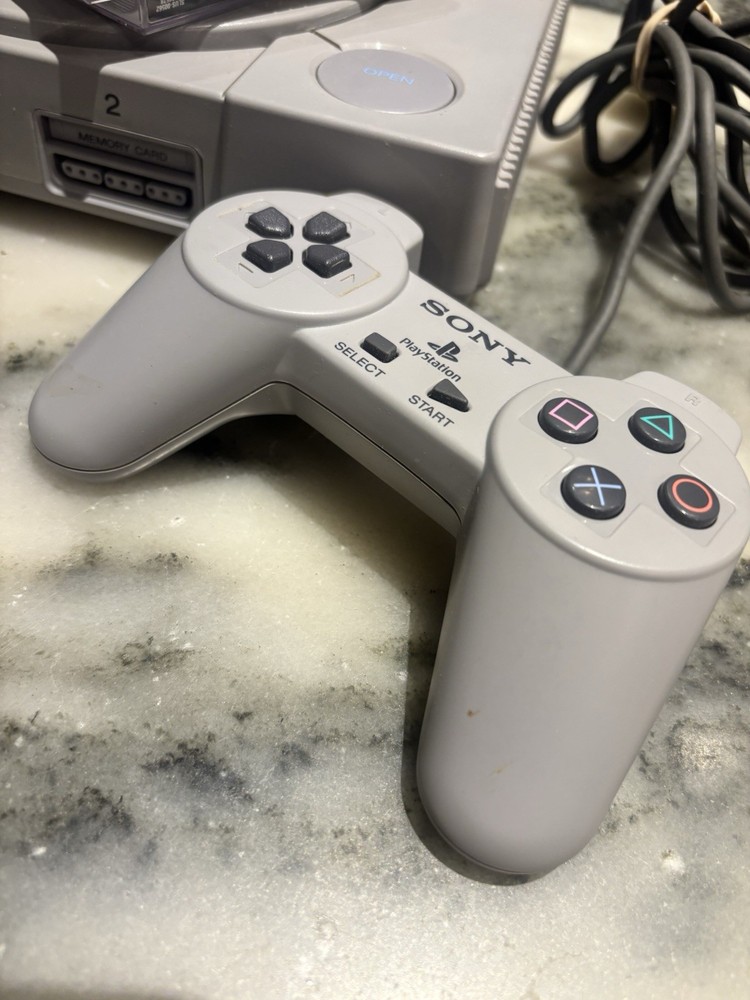 Sony PlayStation 1 With Three Games