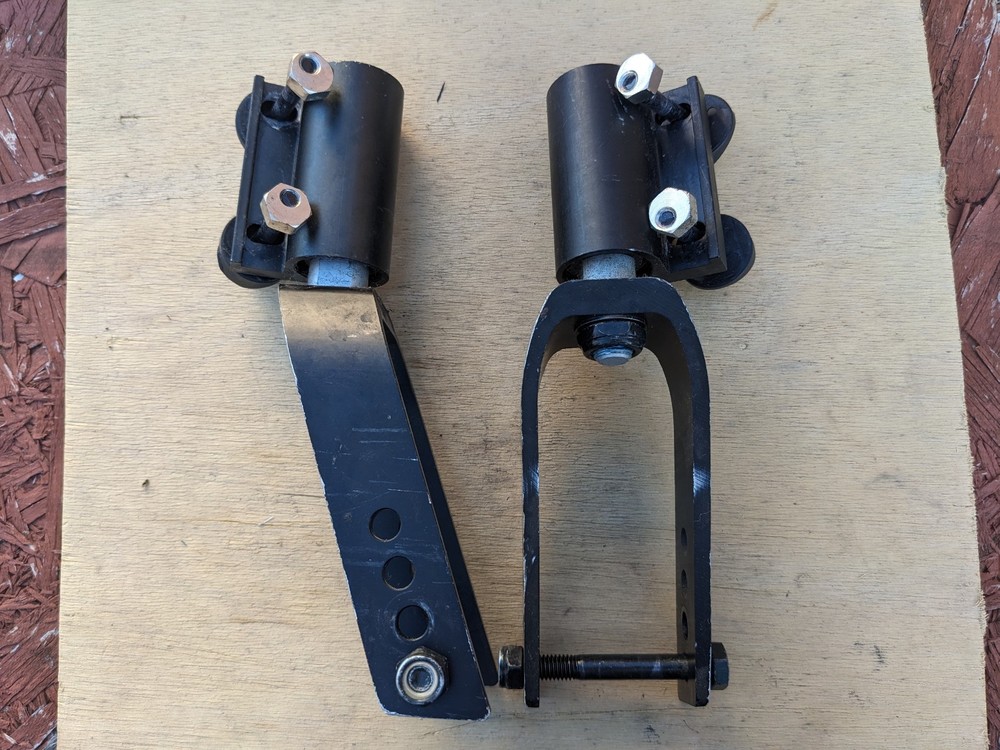 Wheelchair Caster Tall Fork Stem Pair from Ki Catalyst