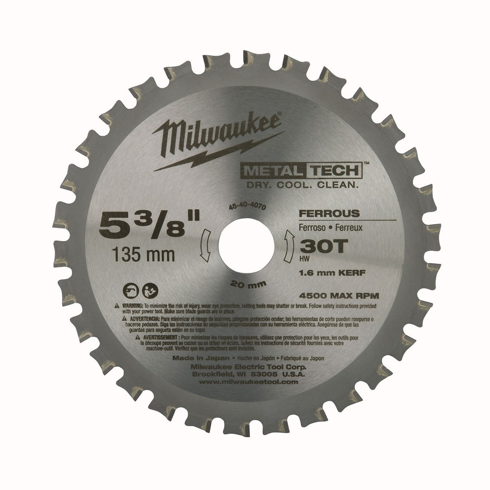 Ferrous Metal Blade 5-3/8" (30 Teeth)