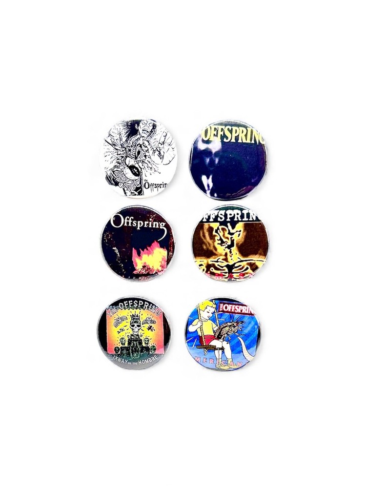 Offspring Album Covers 1.5" Pin Back Buttons
