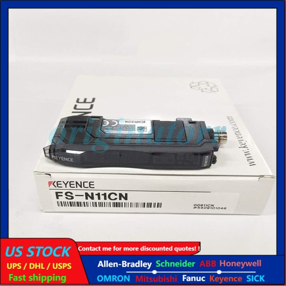 KEYENCE FS-N11CN Fiber Optic Sensor NEW