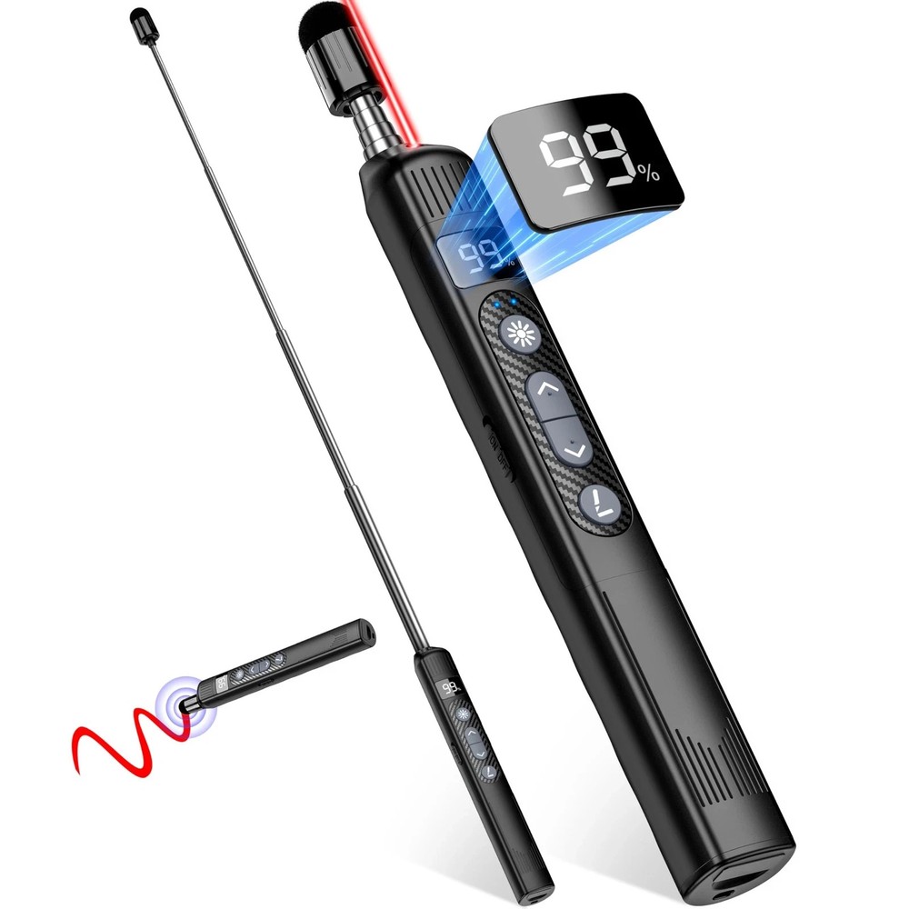 Wireless Presentation Remote Clicker with Touch Screen Stylus Pen and Telesco...