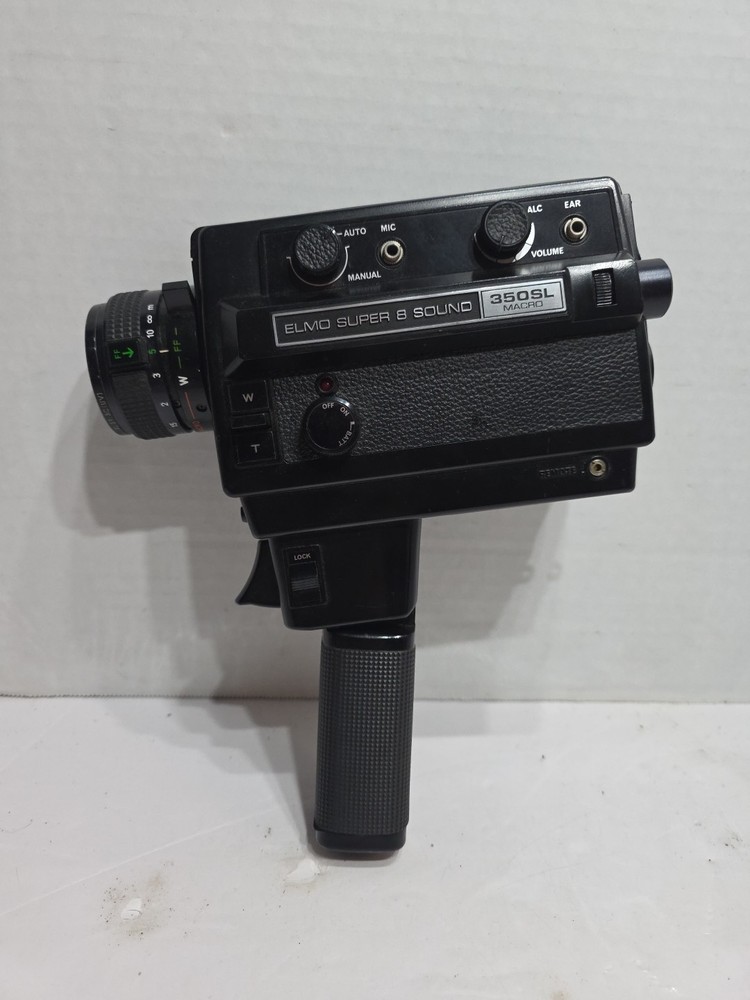 Elmo Super 8 Sound 350SL Movie Camera Untested