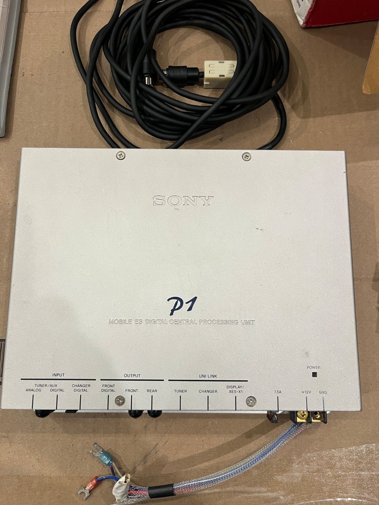 Sony XES P1 XES-P1 Mobile ES Car Stereo Digital Central Processing Unit