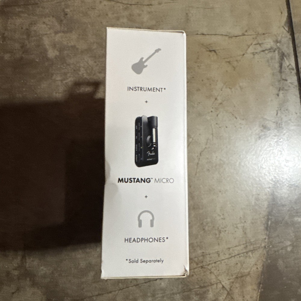 Fender Mustang Micro Guitar Headphone Amp Used