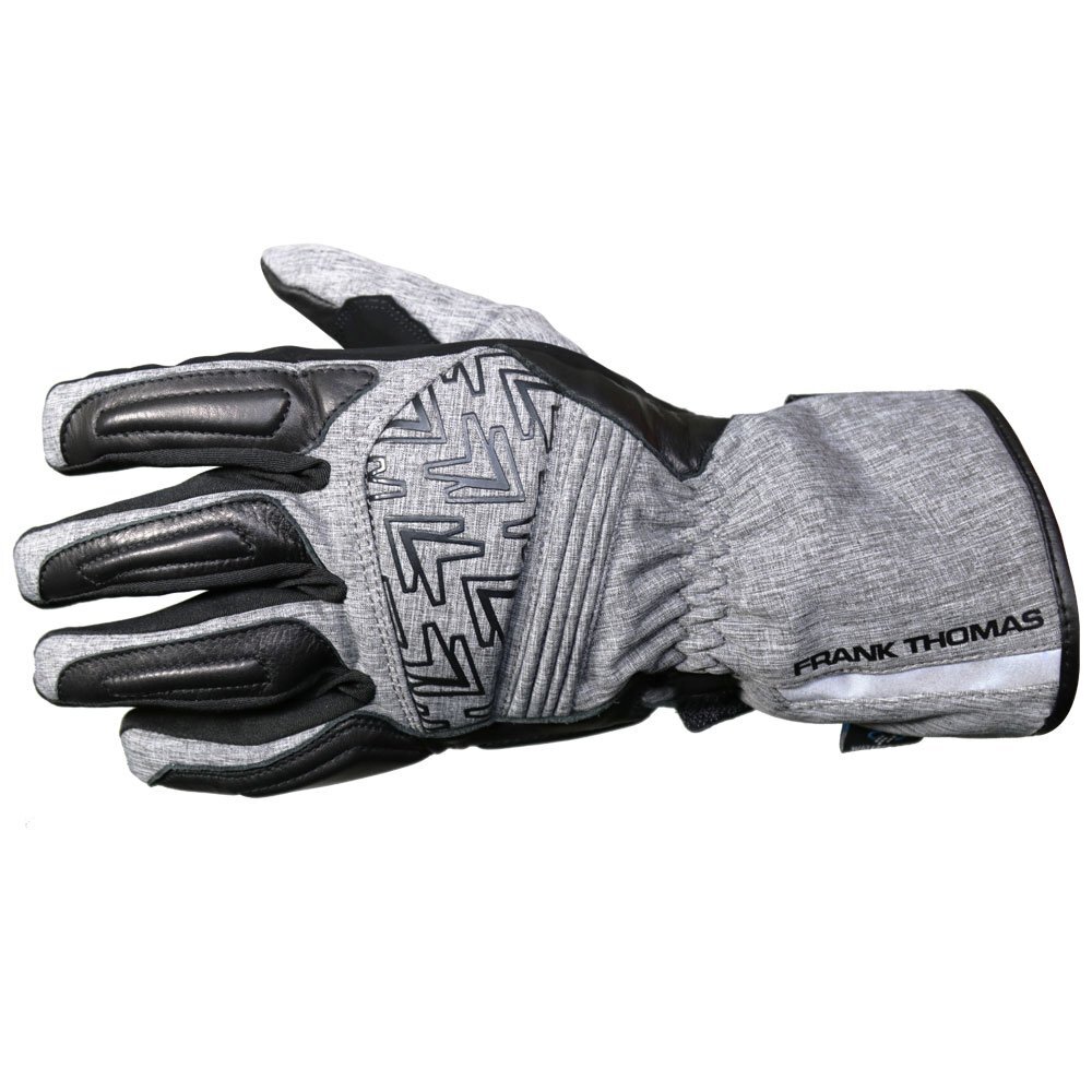 Frank Thomas Mohawk WP Motorcycle Gloves Black Grey