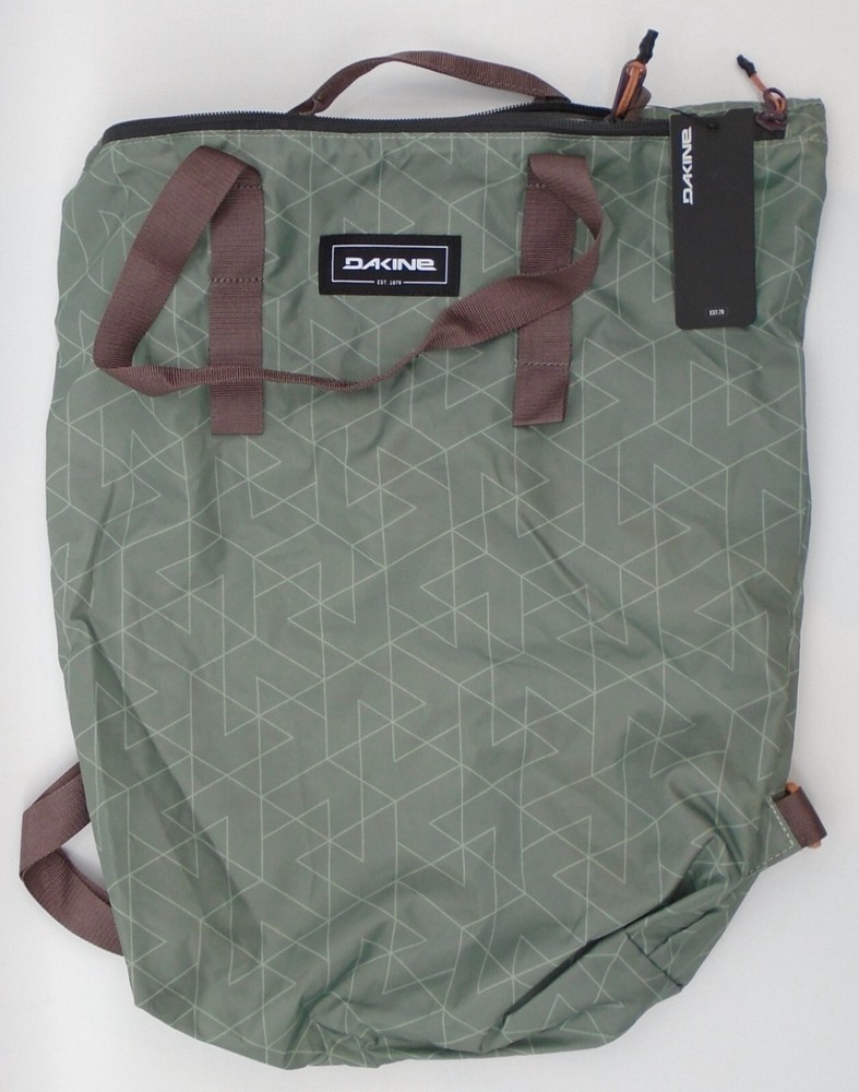 Dakine Packable Tote Pack 18L BackPack Lightweight Rumpl Green