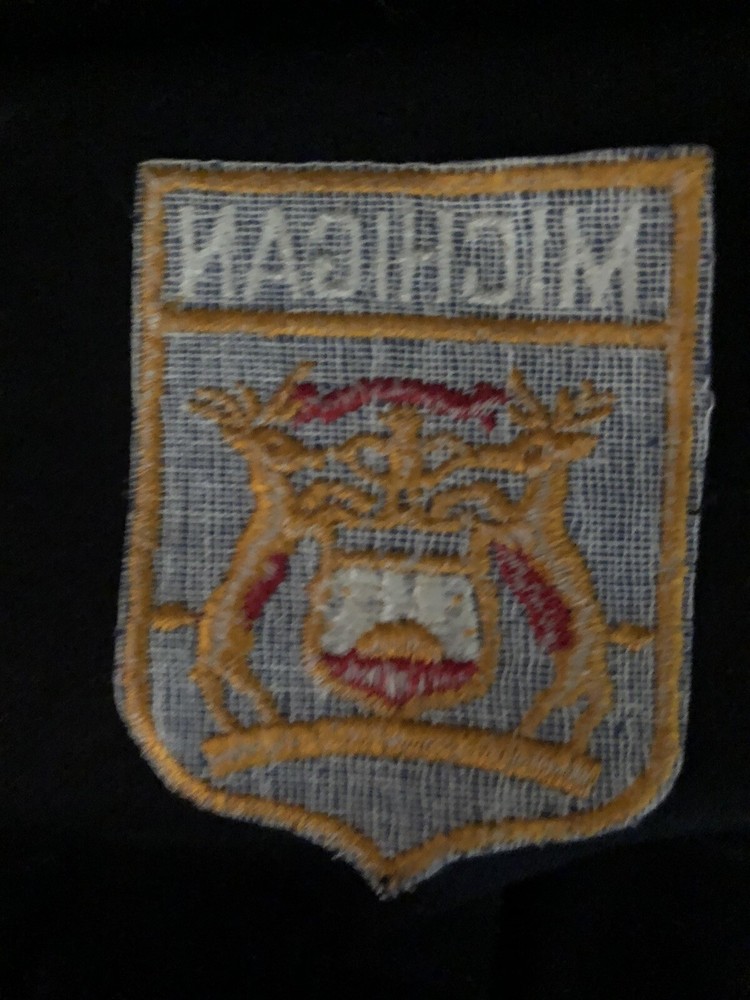 Michigan state seal patch