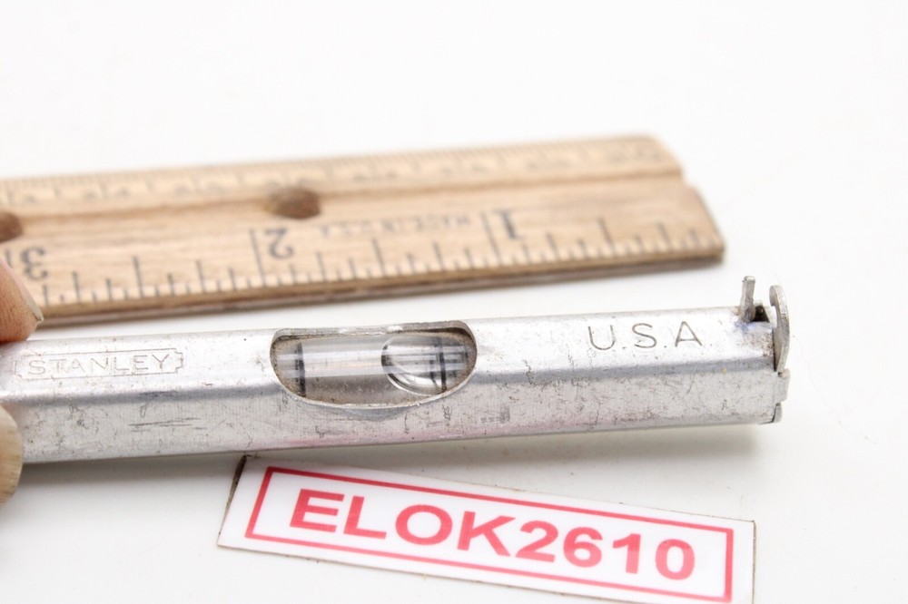 Stanley Tools Masonry String Line Level 3" Long Bubble Vial USA Made