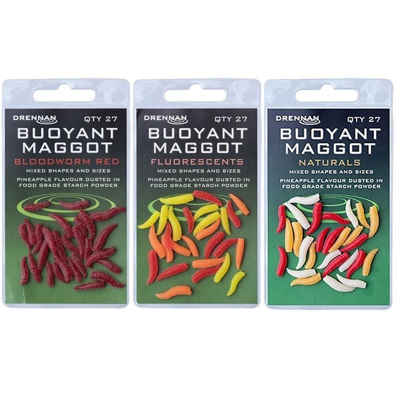 Drennan Artificial Baits - Buoyant Maggots & Casters