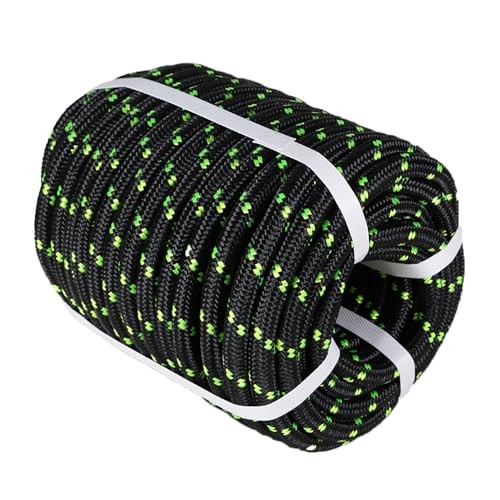 1/2 Inch x 200 FT Double Braid Polyester Rigging Ropes,Nylon Pulling Rope