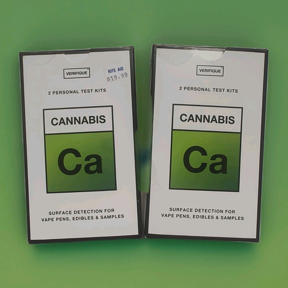 (2-Pack)🍁Verifique CANNABIS | Personal Test Kit | Surfaces and Samples