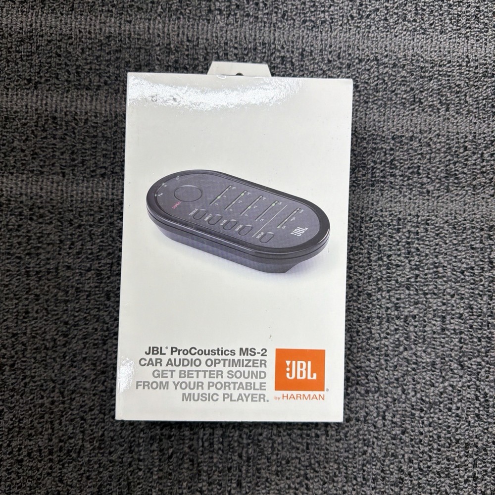 JBL MS-2 ProCoustics Car Audio Optimizer NEW!