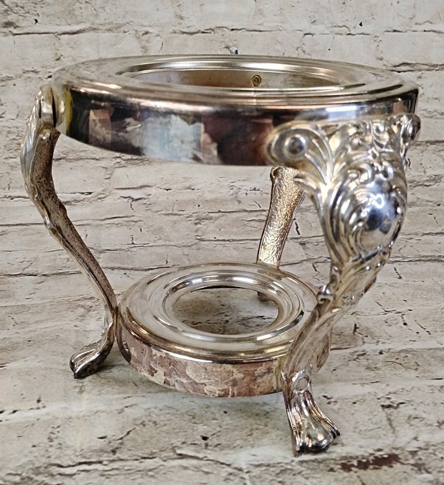 Sheridan Silver Plated Chafing Warmer Stand
